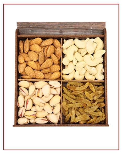 Riches Treat 4 in 1  Nuts and Dry Fruit Pack